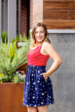 06.17 Arrival Stars and Stipes Tank Dress COMING SOON-dress-Tara Lynn's Boutique