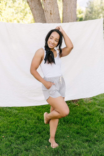 Ave Shops Bottoms 24/7 Shorts In Heather Gray