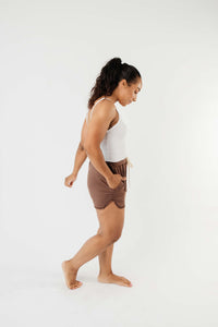 Ave Shops Bottoms 24/7 Shorts In Mocha