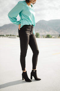 Ave Shops Bottoms A Notch Above Black Jeans