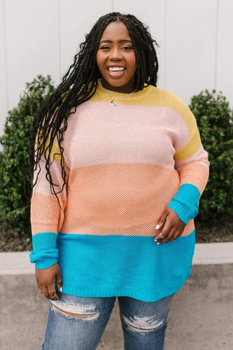 Ave Shops Tops A Block of Sunshine Sweater