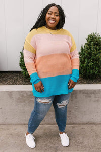 Ave Shops Tops A Block of Sunshine Sweater