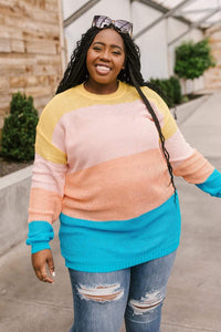 Ave Shops Tops A Block of Sunshine Sweater