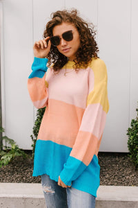 Ave Shops Tops A Block of Sunshine Sweater