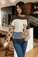 Ave Shops Tops A Mix of Colorblock Top