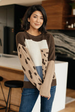 Ave Shops Tops A Mix of Colorblock Top