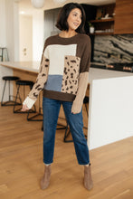 Ave Shops Tops A Mix of Colorblock Top