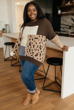 Ave Shops Tops A Mix of Colorblock Top